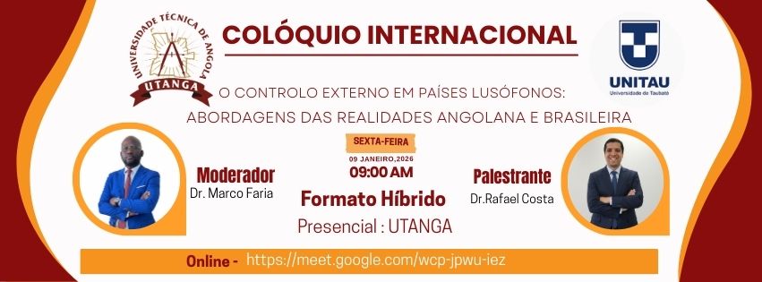 COLÓQUIO INTERNACIONAL / ESTA SEXTA-FEIRA