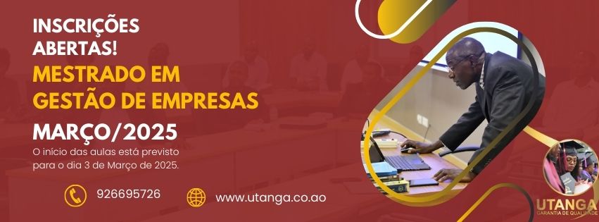 INSCRIÇÕES ABERTAS! 𝗠𝗘𝗦𝗧𝗥𝗔𝗗𝗢 𝗘𝗠 𝗚𝗘𝗦𝗧𝗔̃𝗢 𝗗𝗘 𝗘𝗠𝗣𝗥𝗘𝗦𝗔𝗦.